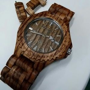 All Wood Handcrafted Watch